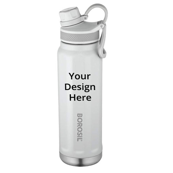 Borosil Marble Thermal Water Bottle Buy Grey Customized Borosil